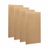 Triton Products 24 In. W x 48 In. H x 1/4 In. D Natural Heavy-Duty HDF Round Hole Pegboards, 4PK TPB-4N